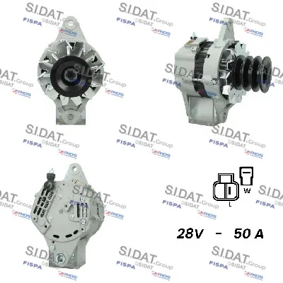 Alternador SIDAT A24MH0017A2