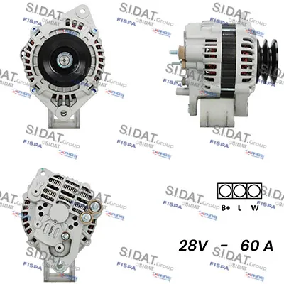 Alternador SIDAT A24MH0062A2