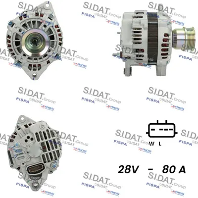 Alternador SIDAT A24MH0063