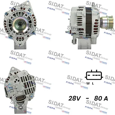 Alternador SIDAT A24MH0063A2