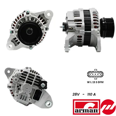 Alternador SIDAT A24MH0064AS