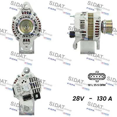Alternador SIDAT A24MH0068