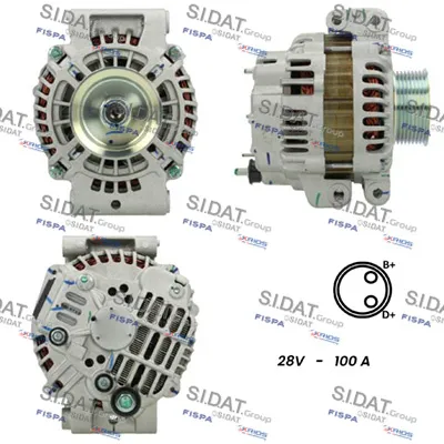 Alternador SIDAT A24MH0110