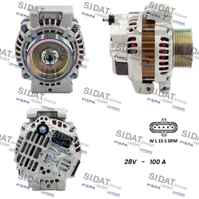 Alternador SIDAT A24MH0112