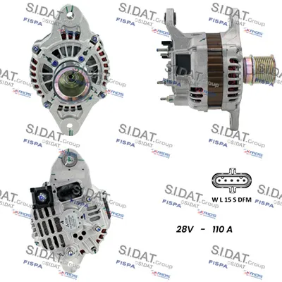 Alternador SIDAT A24MH0127