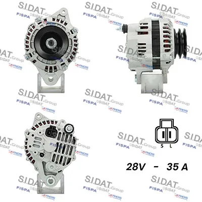 Alternador SIDAT A24MH0129A2