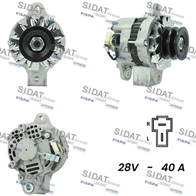 Alternador SIDAT A24MH0133A2