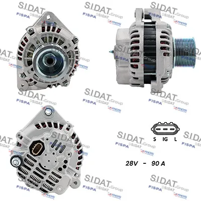 Alternador SIDAT A24MH0157A2