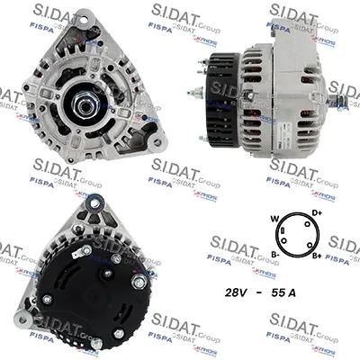 Alternador SIDAT A24ML0030