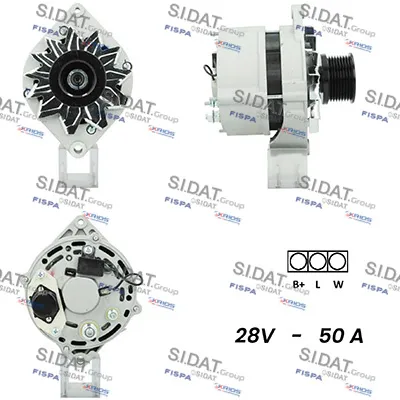 Alternador SIDAT A24ML0118A2
