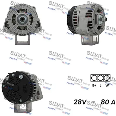 Alternador SIDAT A24ML0125