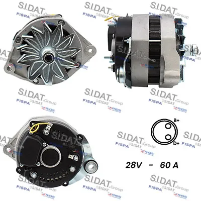 Alternador SIDAT A24VA0060A2