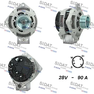 Alternador SIDAT A24VA0106A2