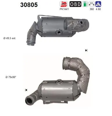 Catalizador Renault SCÉNIC IV · Renault GRAND SCÉNIC IV · Renault MEGANE IV Hatchback