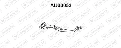 Tubo de escape Audi 80 B2 Saloon · Audi 90 B2 · Audi COUPE B2