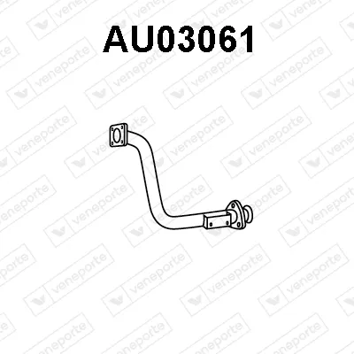 Tubo de escape Audi 90 B3