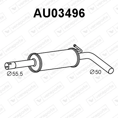 Presilenciador Audi A1 · Audi A1 Sportback · Seat IBIZA IV