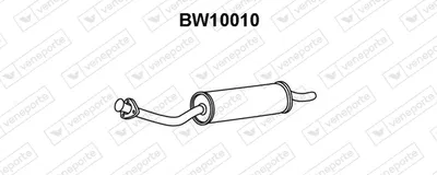 Silenciador posterior Bmw 3