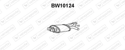 silenciador del medio Bmw 5 Touring · Bmw 5