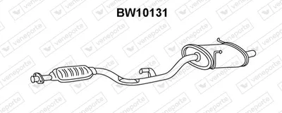 Silenciador posterior Bmw 3 Compact