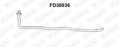 Tubo de escape Ford FIESTA I