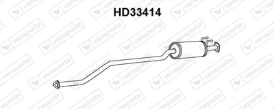 Presilenciador Honda CIVIC VII Hatchback