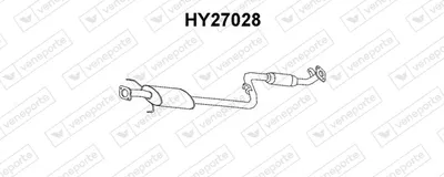 Presilenciador Hyundai SONATA II