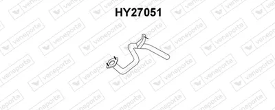 Tubo de escape Hyundai H100 Bus · Hyundai H100 Van