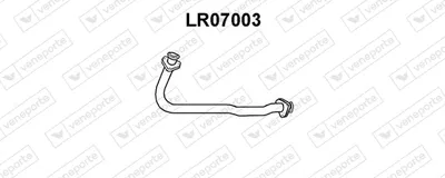 Tubo de escape VENEPORTE LR07003