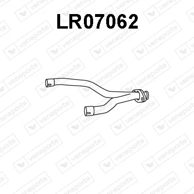 Tubo de escape VENEPORTE LR07062