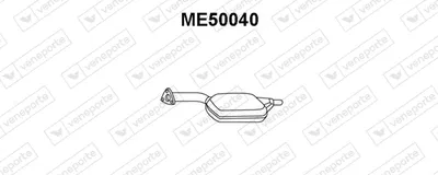 Presilenciador Mercedes-Benz E-CLASS