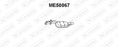 silenciador del medio Mercedes-Benz 124 Saloon · Mercedes-Benz E-CLASS · Mercedes-Benz E-CLASS T-Model