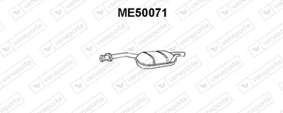 silenciador del medio Mercedes-Benz 124 Saloon · Mercedes-Benz 124 T-Model · Mercedes-Benz E-CLASS