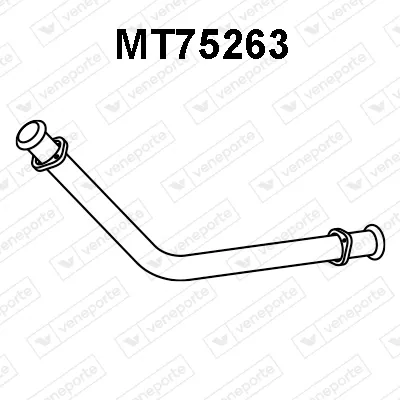 Tubo de escape Mitsubishi L200