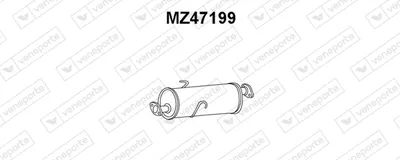 Silenciador posterior Mazda E Van
