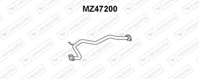 Tubo de escape Mazda 626 III Coupe · Mazda 626 III Station Wagon · Mazda 626 III