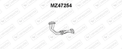 Tubo de escape Mazda 626 III · Mazda 626 III Hatchback