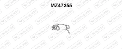 Presilenciador Mazda 626 III Station Wagon · Mazda 626 III · Mazda 626 III Hatchback