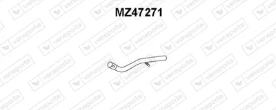 Tubo de escape Mazda 323 III Hatchback