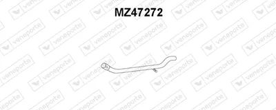 Tubo de escape Mazda 323 II Saloon · Mazda 323 III Saloon