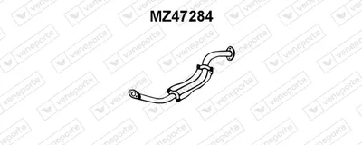 silenciador del medio Mazda E Van
