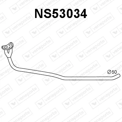 Tubo de escape Nissan PATROL III/1 Hardtop
