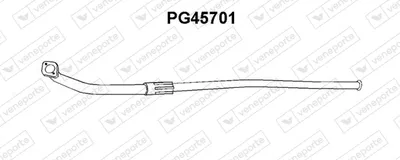 Tubo de escape Peugeot 205 I Convertible
