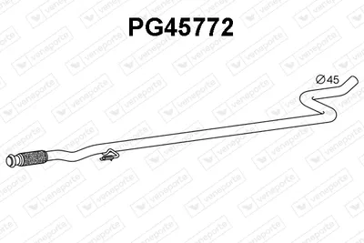 Tubo de escape Citroën C3 PICASSO · Peugeot 207 · Peugeot 207 CC