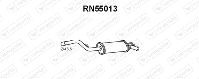 Silenciador posterior Renault 11 · Renault 19 I Chamade · Renault 9