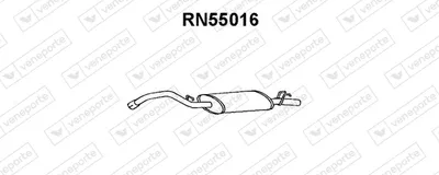 Silenciador posterior Renault 11