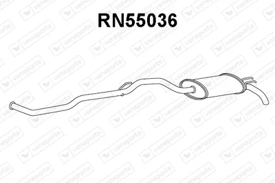 Silenciador posterior Renault TWINGO I