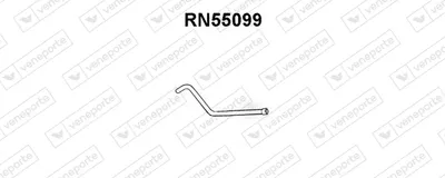 Tubo de escape VENEPORTE RN55099