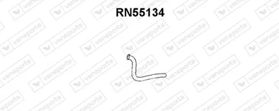 Tubo de escape VENEPORTE RN55134