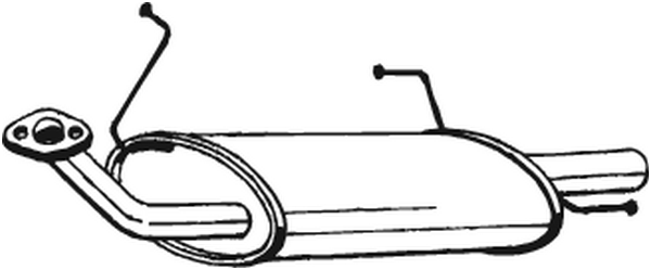 Silenciador posterior Nissan PRIMERA Traveller